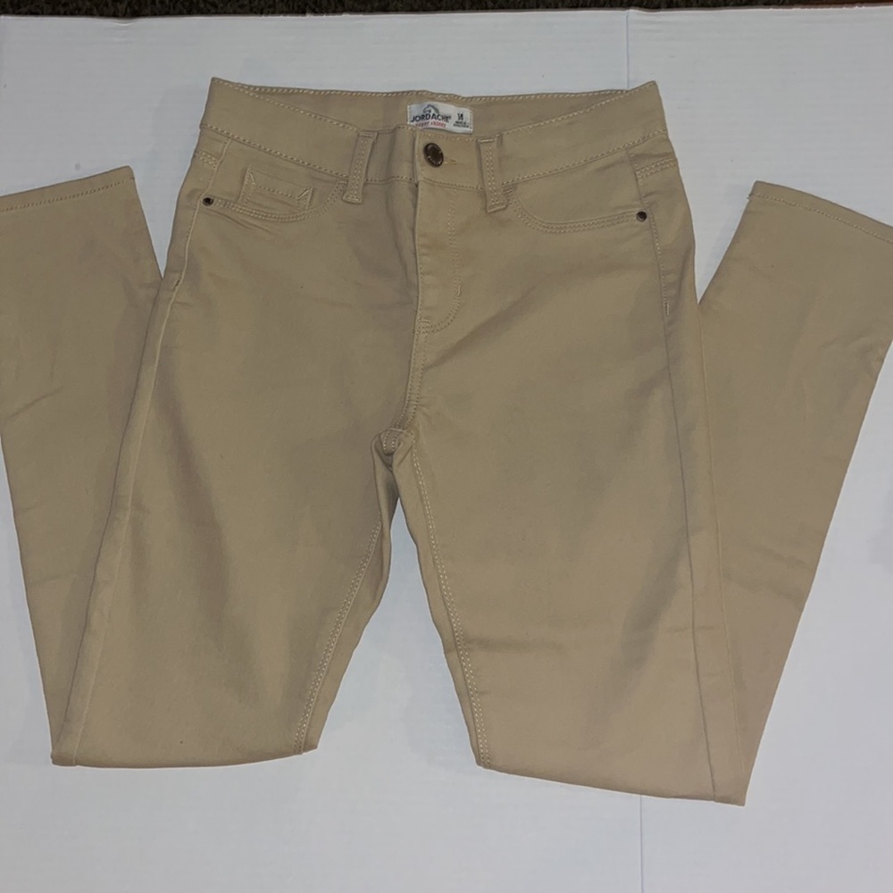 GIRLS Jordache jeggings super skinny. Size 14 NWOT - Picture 3 of 4
